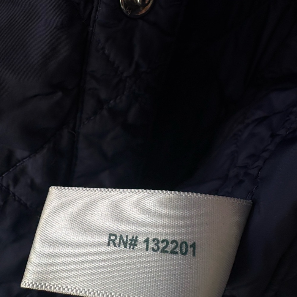 Criquet Men's Quilted Shirt Jacket - Deep Blue - Picture 5 of 10